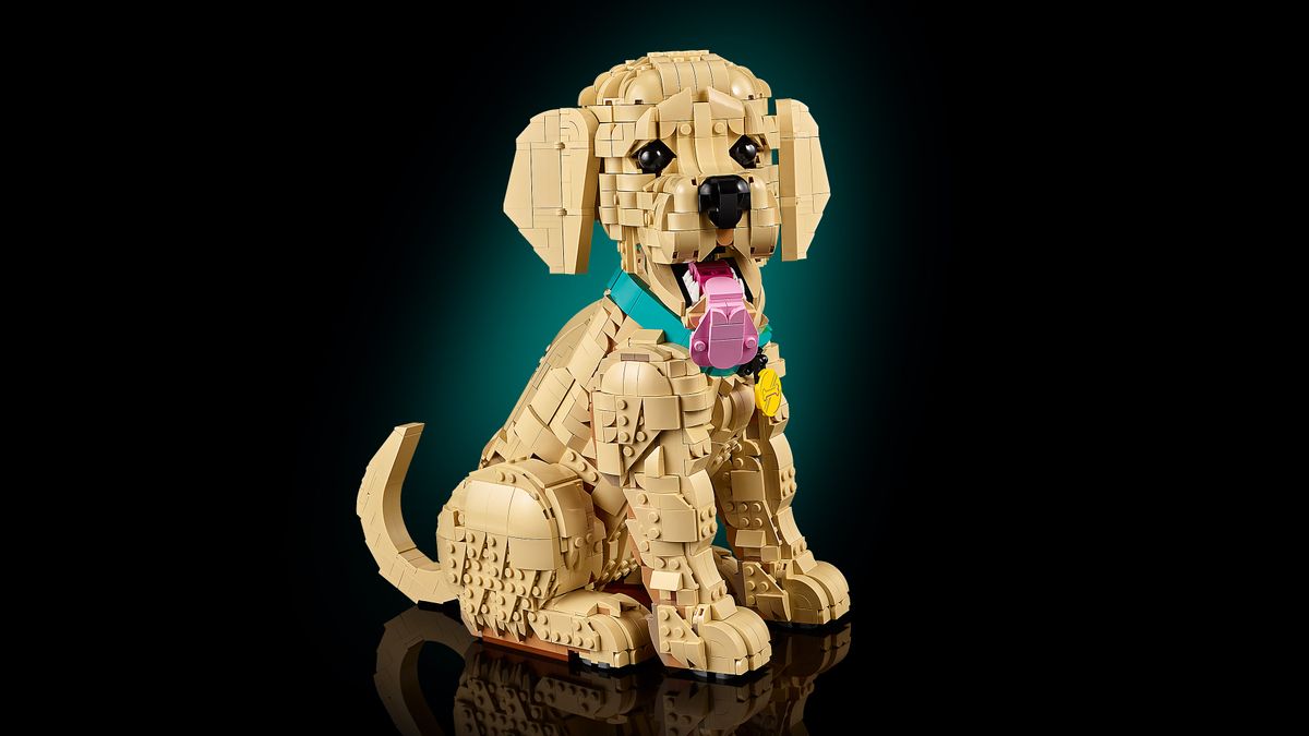 Golden Retriever Puppy LEGO 11384