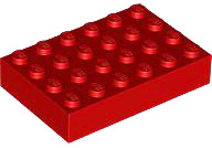 2356 | Brick 4 x 6 | LEGOPART