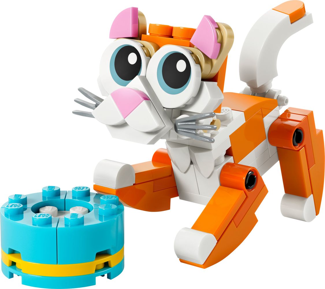 Orange Cat LEGO 30714