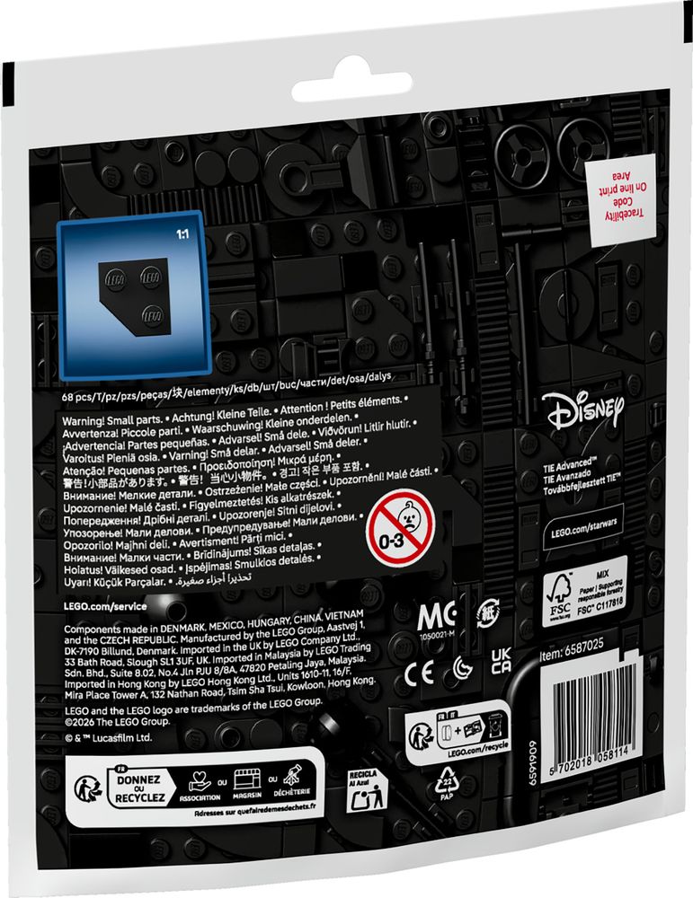 TIE Advanced™ Mini-Build LEGO 30727