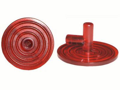 3876 | Minifigure, Shield Circular / Round Ridged Face with Stud | LEGOPART