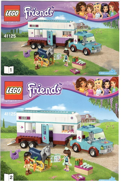 41125-1 | Horse Vet Trailer | INSTRUCTIONS | LEGOPART