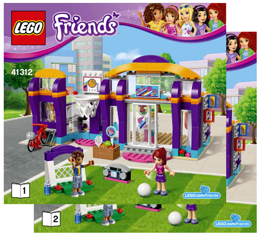 41312-1 | Heartlake Sports Centre | INSTRUCTIONS | LEGOPART