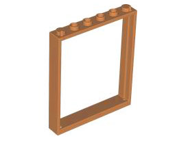 42205 | Window 1 x 6 x 6 Flat Front | LEGOPART