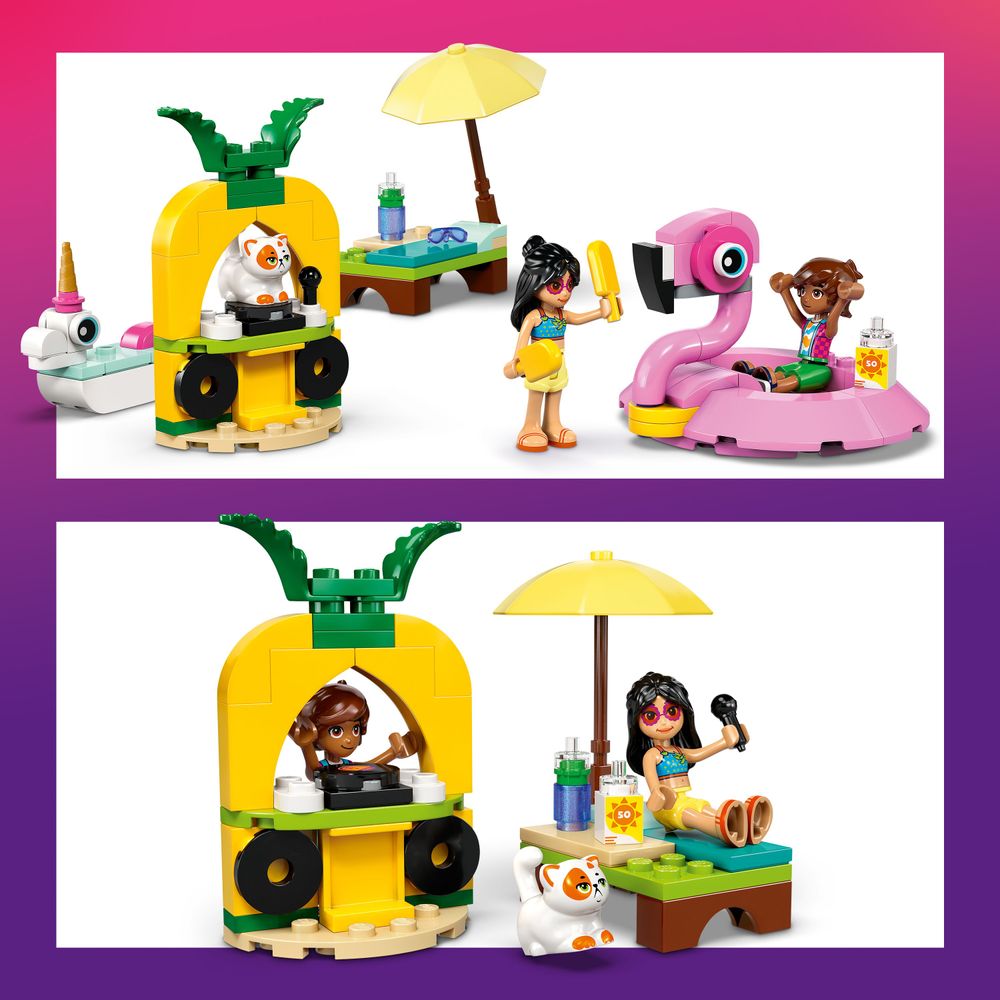 Unicorn & Flamingo Pool Party LEGO 42658