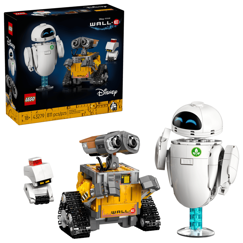 WALL-E and EVE LEGO 43279 | Fyrebrick.be
