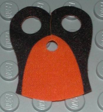 48431pb01 | Minifigure Armor Pauldron Cloth with Black Neck Pattern | LEGOPART