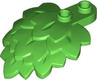 5058 | Plant Plate, Round 1 x 2 with Layered Leaves | LEGOPART