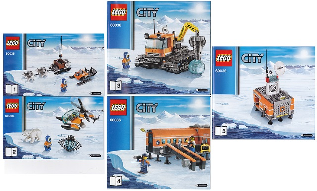 60036-1 | Arctic Base Camp | INSTRUCTIONS | LEGOPART
