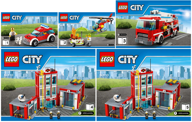 60110-1 | Fire Station | INSTRUCTIONS | LEGOPART