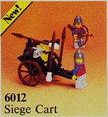 Siege Cart LEGO 6012 | Fyrebrick.be