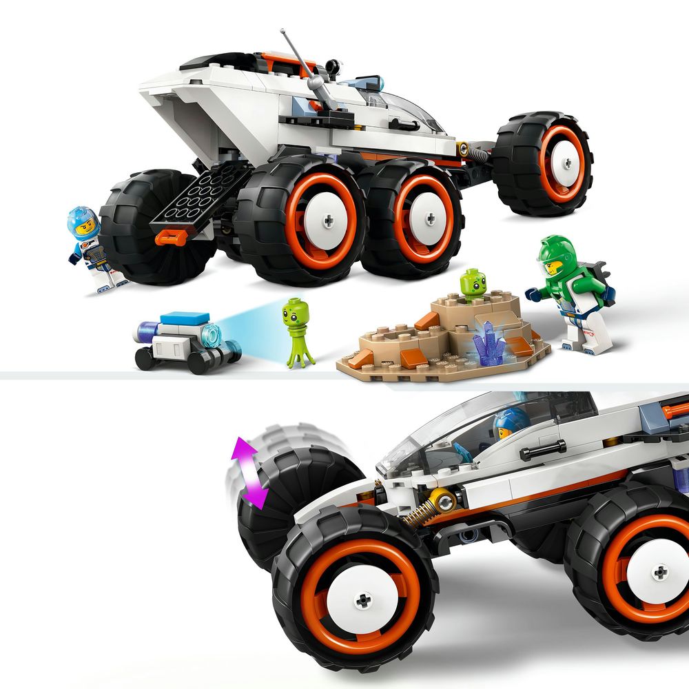 Space Explorer Rover and Alien Life LEGO 60431