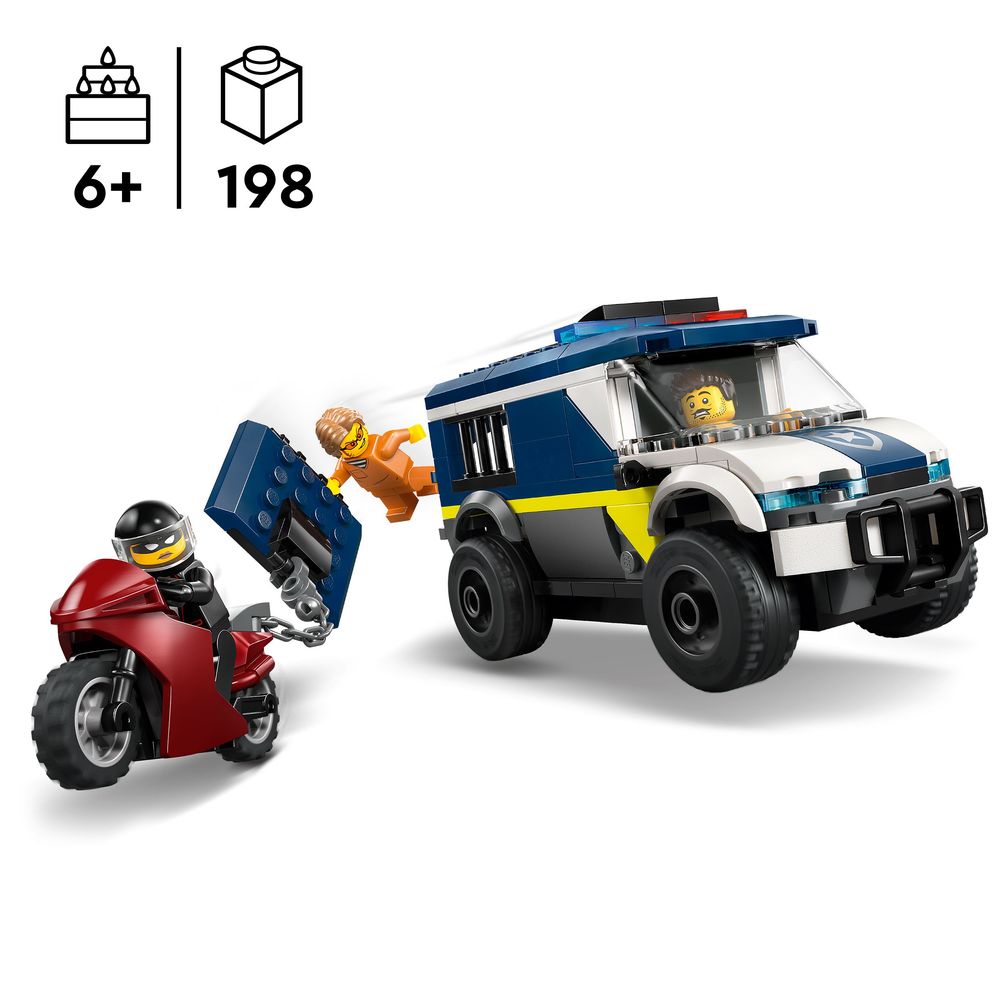 Police Prisoner Transport Van LEGO 60479