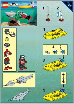 6555-1 | Sea Hunter | INSTRUCTIONS | LEGOPART