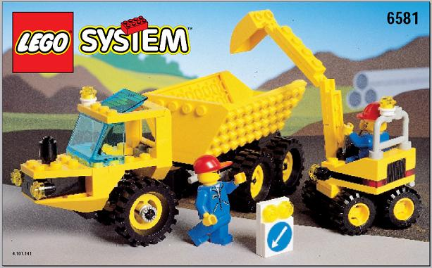 6581-1 | Dig | INSTRUCTIONS | LEGOPART