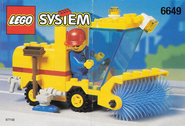 6649-1 | Street Sweeper | INSTRUCTIONS | LEGOPART