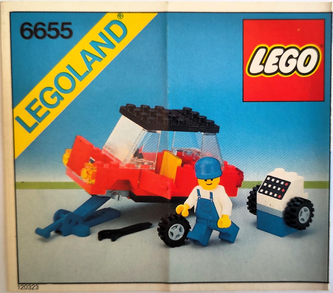 6655-1 | Auto | INSTRUCTIONS | LEGOPART