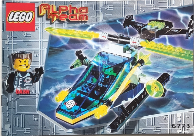 6773-1 | Alpha Team Helicopter | INSTRUCTIONS | LEGOPART