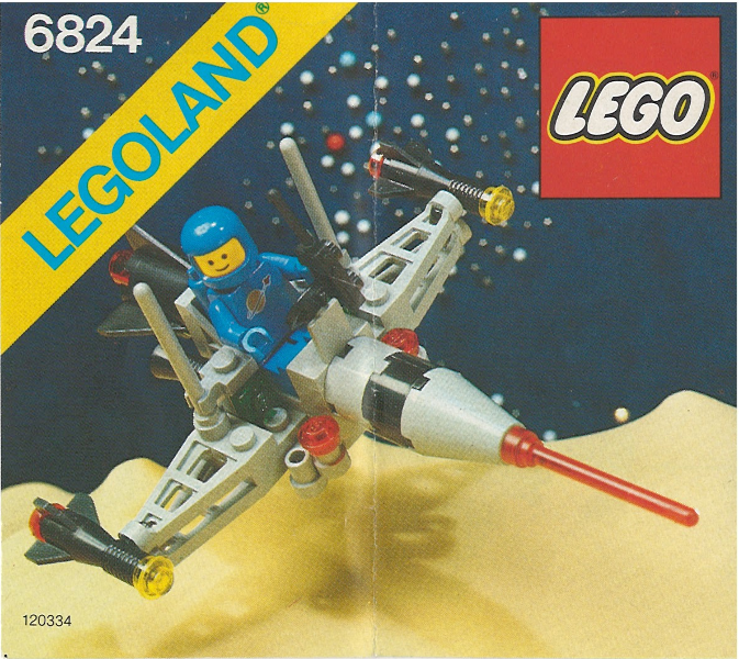 6824-1 | Space Dart I | INSTRUCTIONS | LEGOPART