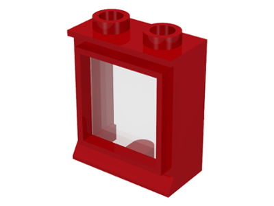 7026c01 | Window 1 x 2 x 2 with Fixed Trans-Clear Glass | LEGOPART