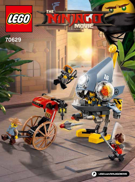 70629-1 | Piranha Attack | INSTRUCTIONS | LEGOPART