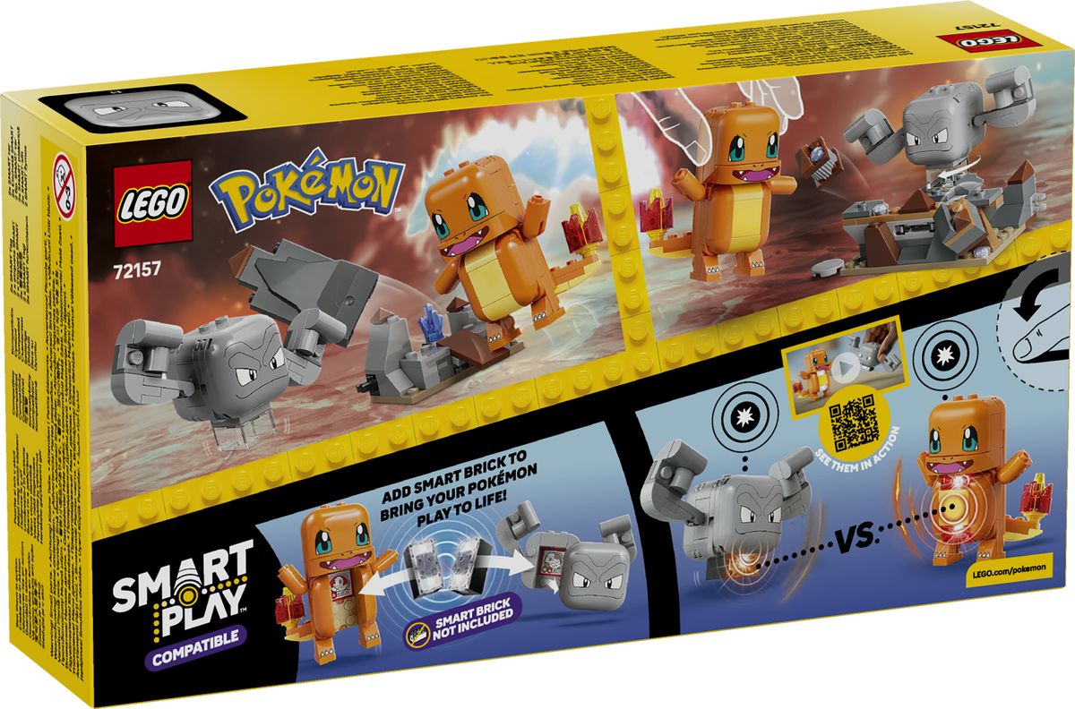 Charmander & Geodude’s Cavern Clash LEGO 72157