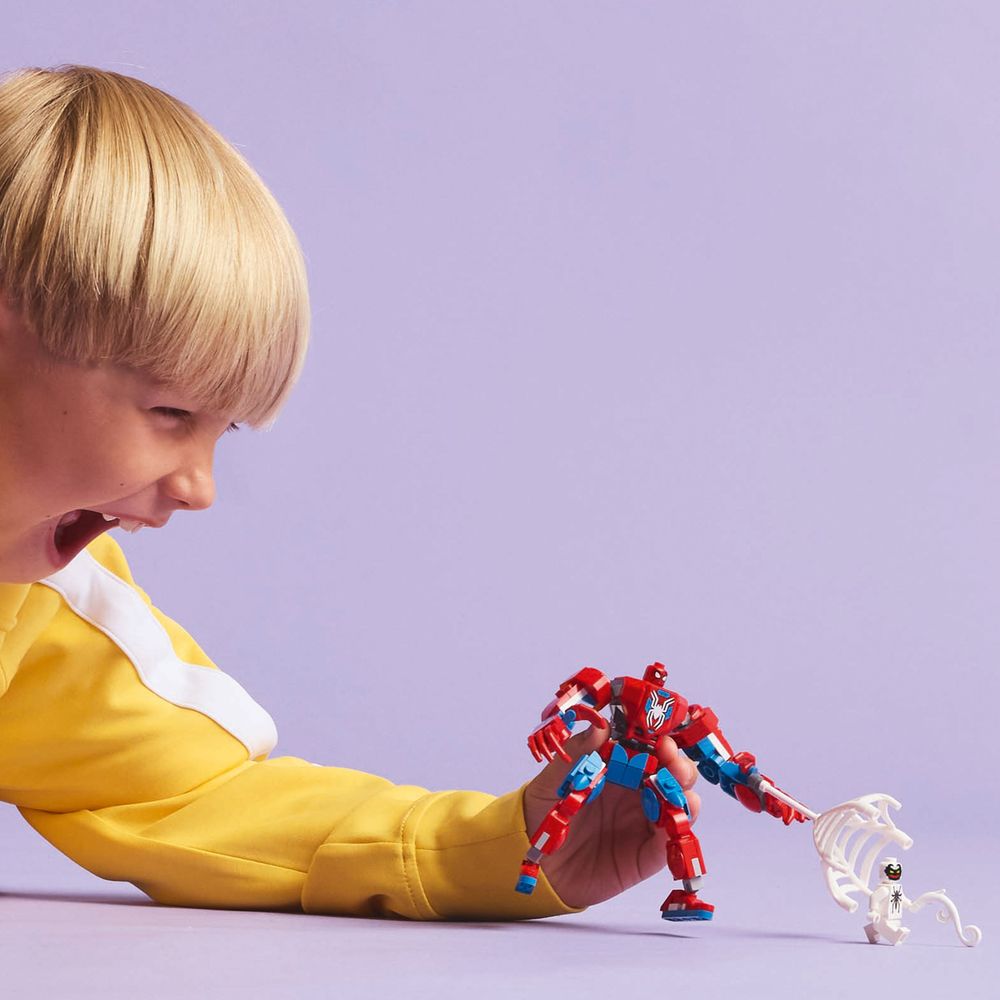 Spider-Man mecha vs. Anti-Venom LEGO 76308