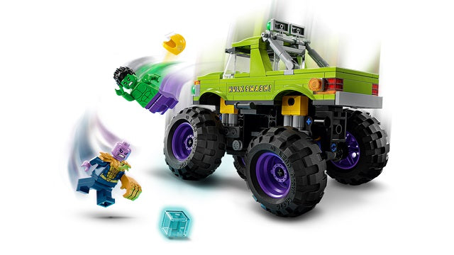 The Hulk Truck vs. Thanos LEGO 76312