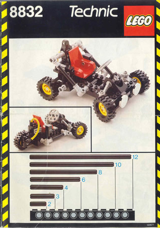8832-1 | Roadster | INSTRUCTIONS | LEGOPART