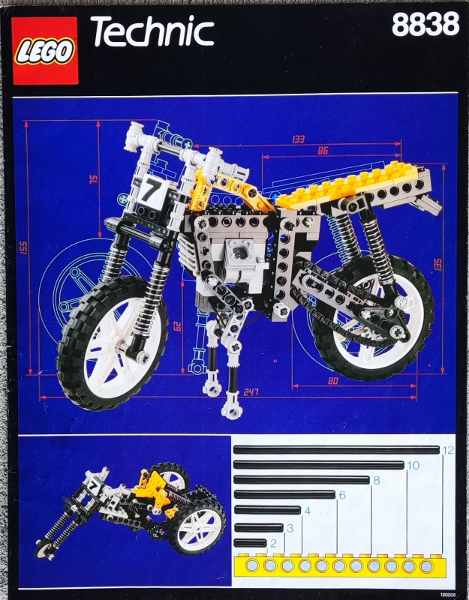 8838-1 | Shock Cycle | INSTRUCTIONS | LEGOPART