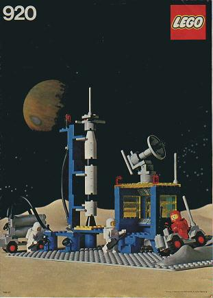 920-2 | Alpha-1 Rocket Base | INSTRUCTIONS | LEGOPART