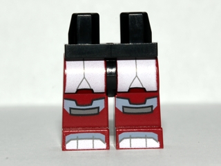 970c59pb01 | Hips and Dark Red Legs with SW ARC Trooper Armor Pattern | LEGOPART