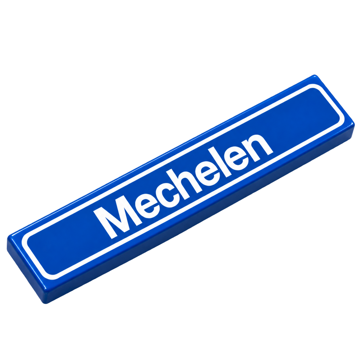 1x6 Wegmarkering: Stationsbord 'Mechelen'