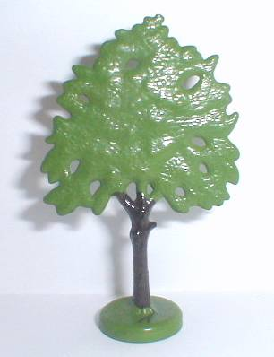 FTOakH | Plant, Tree Flat Oak Painted with Hollow Base | LEGOPART
