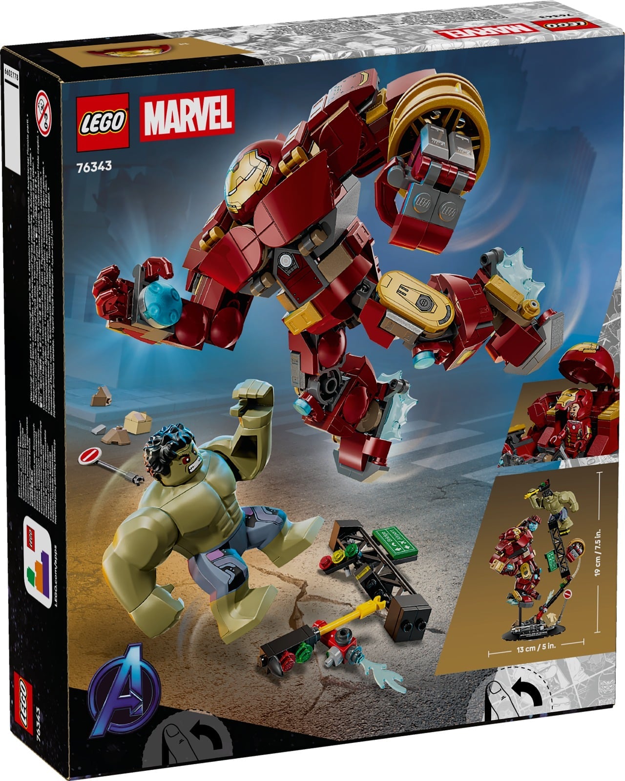 Epic Battle: Hulkbuster vs. The Hulk LEGO 76343