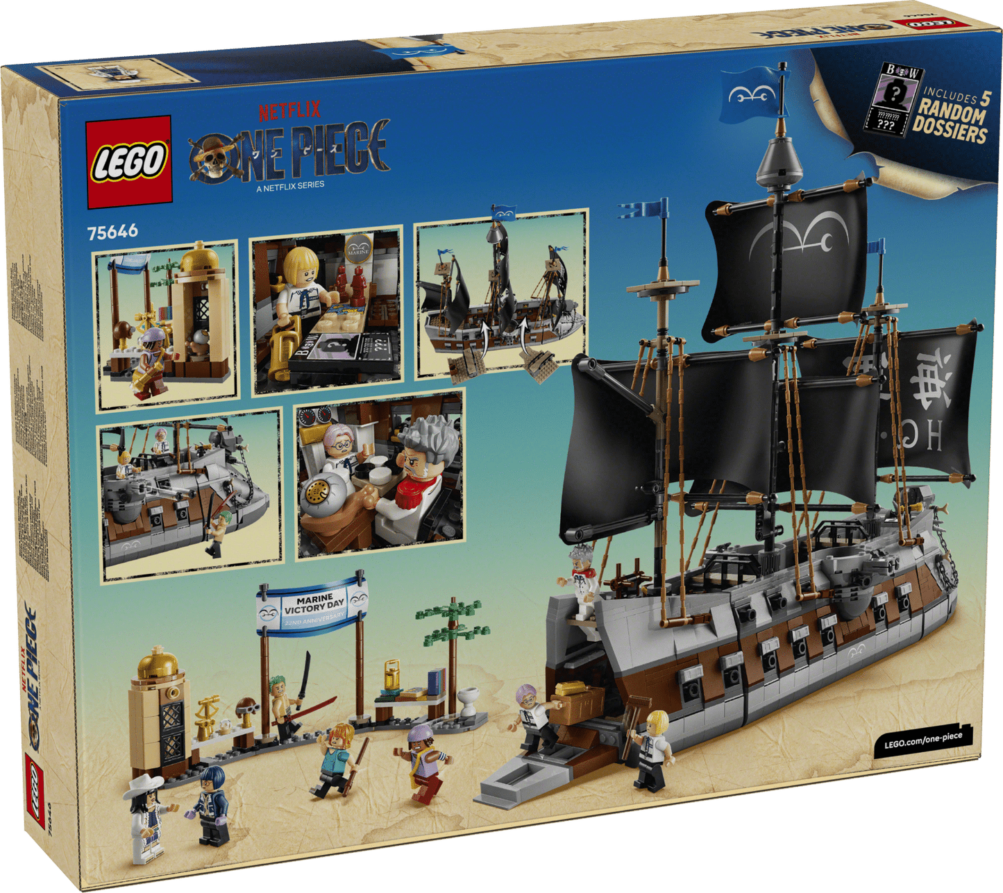 Garp's Marine Battleship LEGO 75646