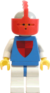 Classic - Knights Tournament Knight Blue LEGO cas079 | Fyrebrick.be