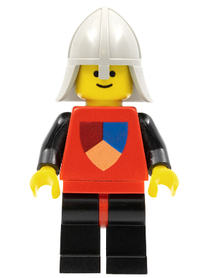 Knights Tournament Knight Red LEGO cas230 | Fyrebrick.be