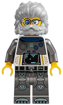 Mr. Oz - White and Pearl Dark Gray Suit LEGO drm088