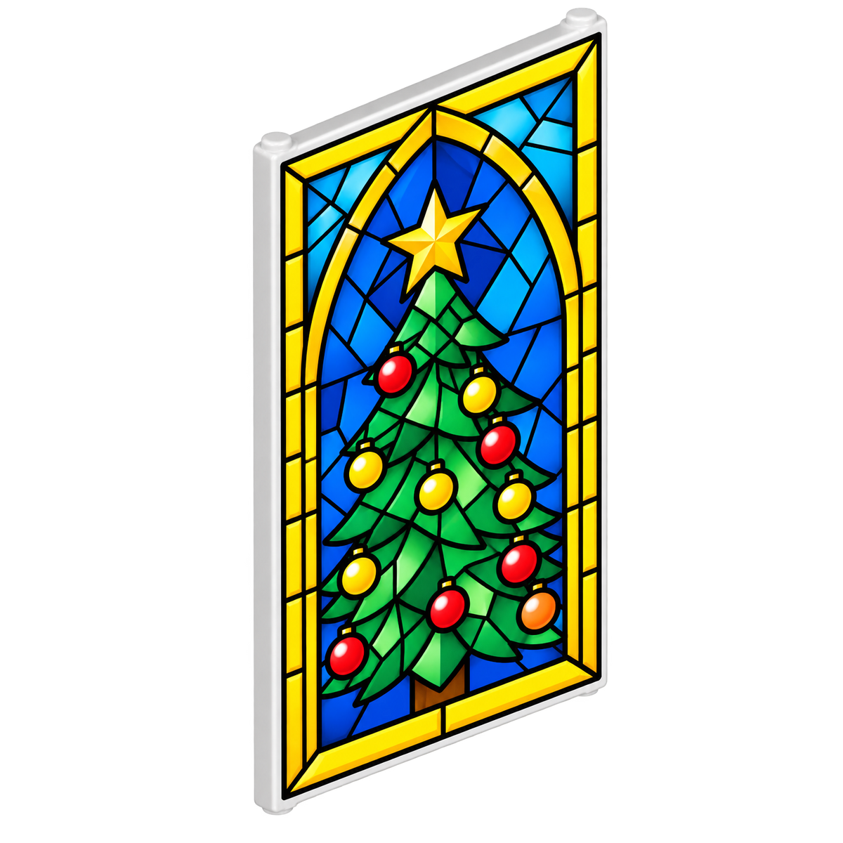 1x4x6 Glasraam: Kerstboom
