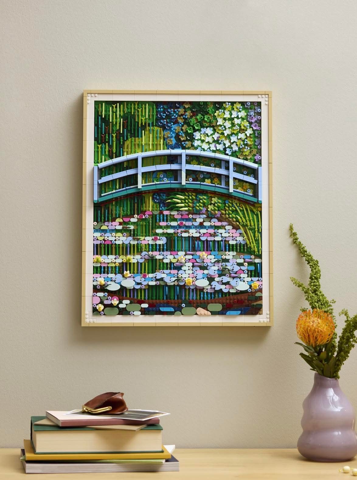 Claude Monet – Bridge over a Pond of Water Lilies LEGO 31220