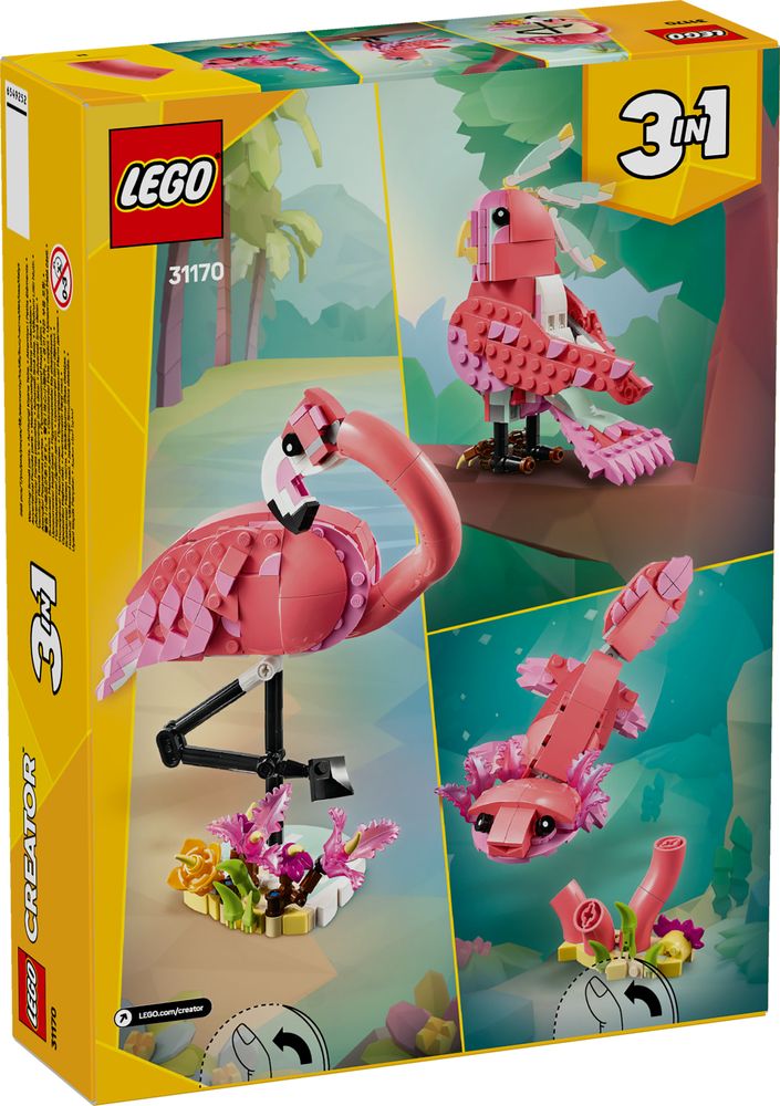 Wild Animal: Pink Flamingo LEGO 31170-1