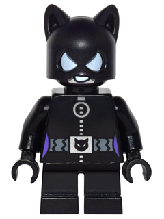 Catwoman - Black Suit, Short Legs LEGO sh0243 | Fyrebrick.be