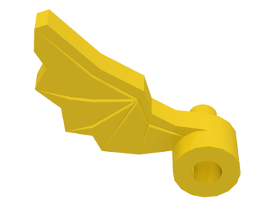x48 | Minifigure, Plume Dragon Wing Right | LEGOPART