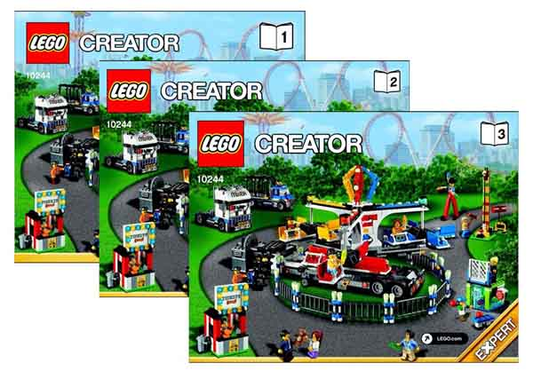 10244-1 | Fairground Mixer | INSTRUCTIONS | LEGOPART