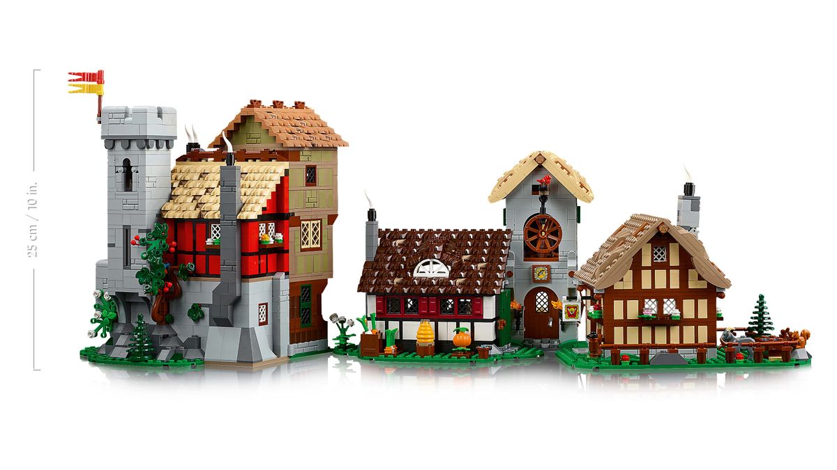 Middeleeuws stadsplein LEGO 10332