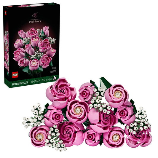 Bouquet of Pink Roses LEGO 10374