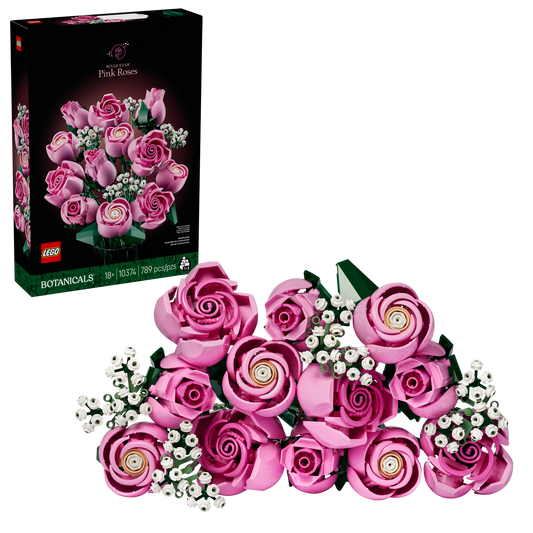 Bouquet of Pink Roses LEGO 10374
