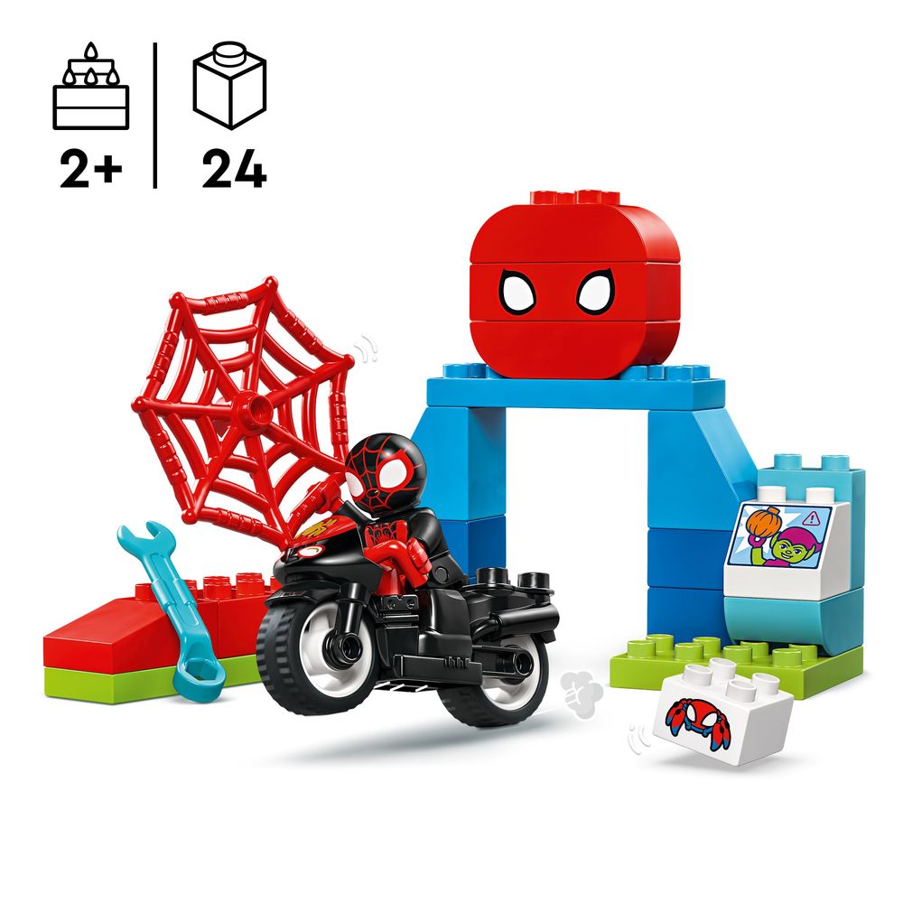 Spin's Motorcycle Adventure LEGO 10424