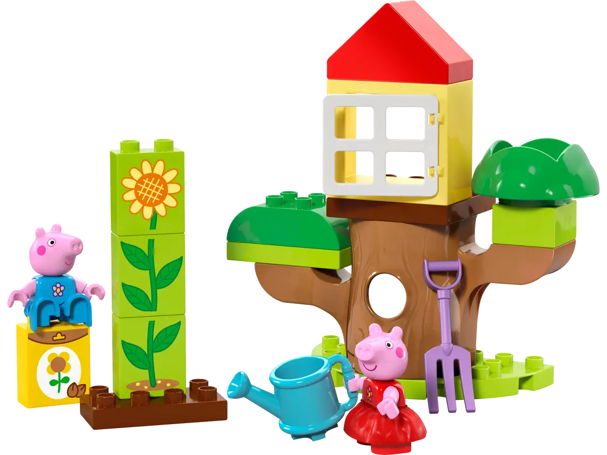 Peppa Big tuin en boomhut LEGO 10431